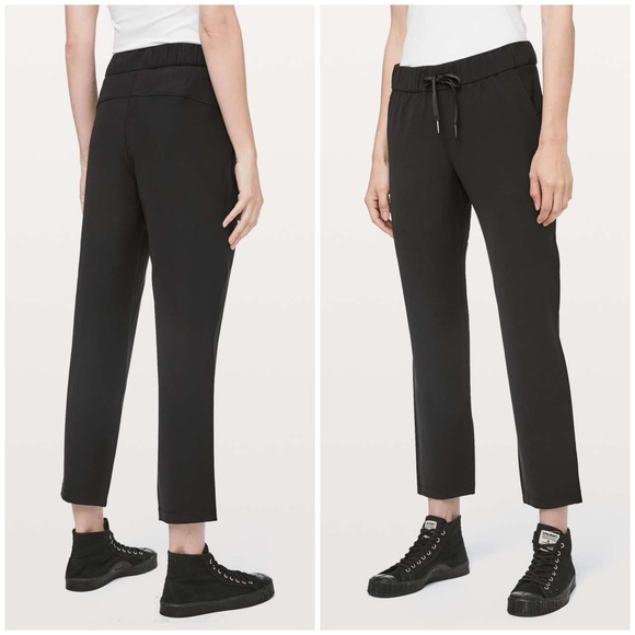 Lululemon On The Fly Pant *Woven 27" Black - Picture 1 of 12